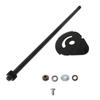 and For Troy Lawn Mower Steering Rod Shaft with Gear Kit Direct Replacement For For Enhanced Steering Functionality