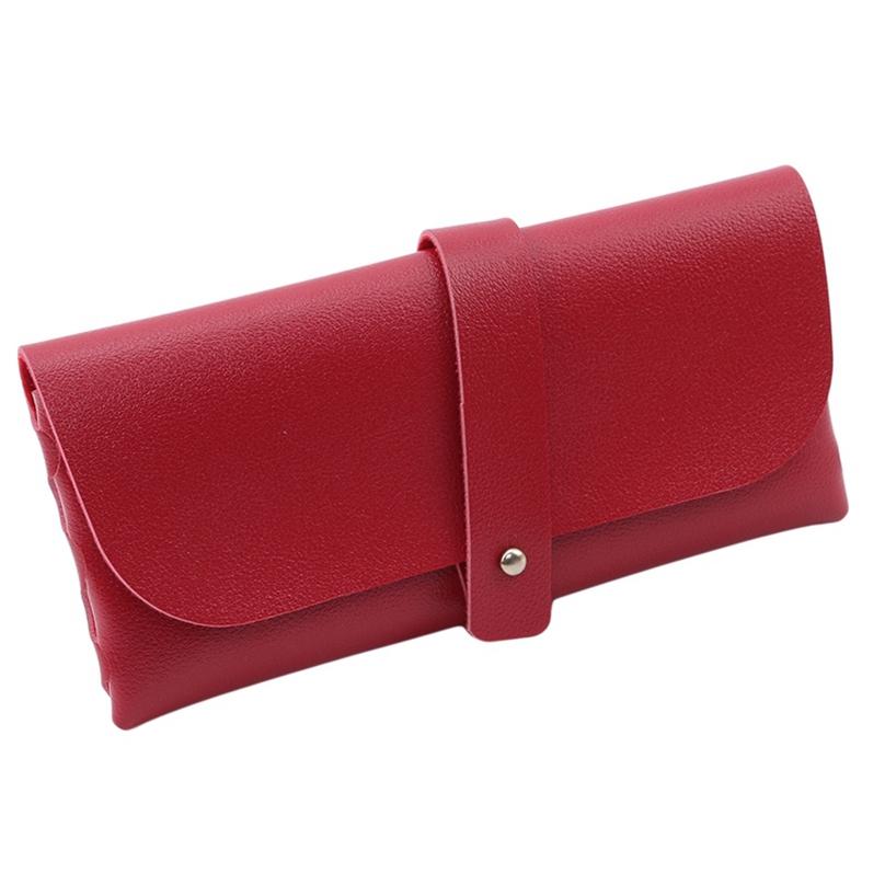 High Quality Portable Leather Sunglasses Box Fashion Universal Cover Holder Glasses Case