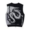 Fashion Style 2024 Spring New Arrival Women's Clothing Slim Looking Easiest for Match Animal Jacquard Knitting Vest 9598010 800