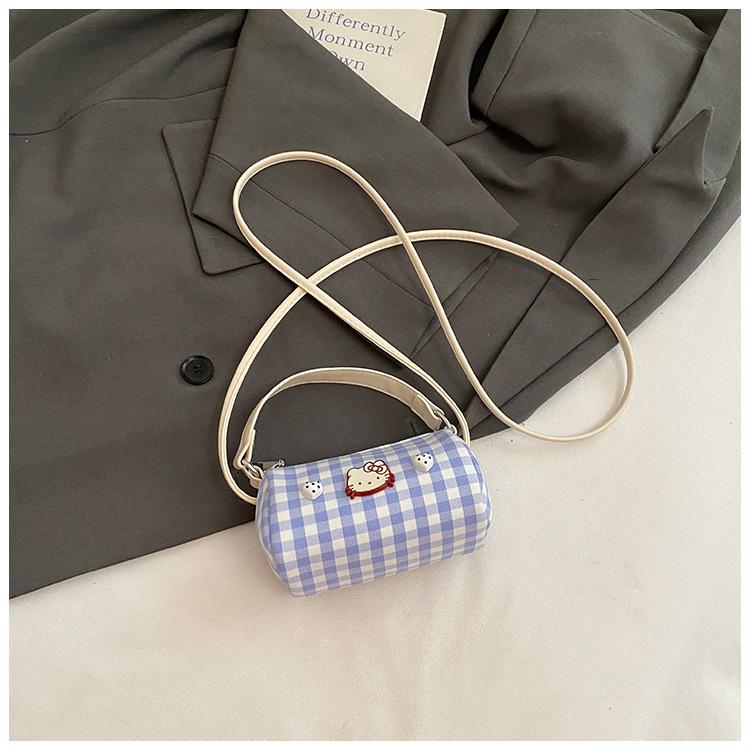 

Новая высококачественная и милая портативная женская сумка-мессенджер, клетчатая контрастная расцветка, красный конверт, иностранный стиль, легкая и модная сумка через плечо