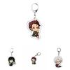 Demon Slayer Anime Cartoon Charakter Acryl Schlüsselanhänger Taschenanhänger Zubehör Stilvoll Und Langlebig