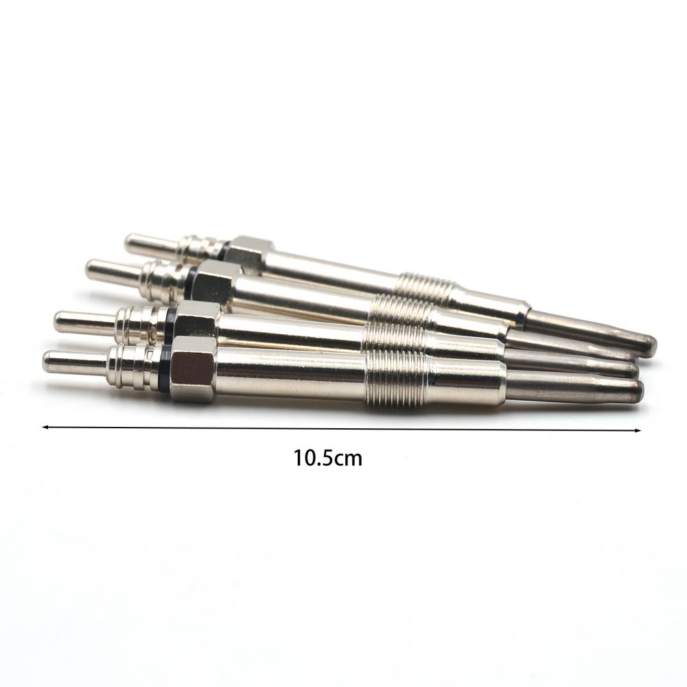 4Pcs Glow Plug High Performance/Power Silver 1 9 CDTI Car Heater Spark Plug for Romeo/Fiat/Lancia Lybra/Opel/Saab/Vauxhall
