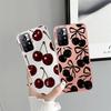 Case for Xiaomi Poco X3 NFC X3 Pro C50 C61 C51 Phone Cover Stylish Cherry Pattern