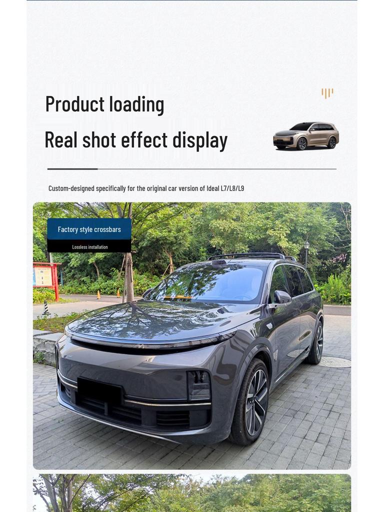 Ideal L7/L8/L9 Roof Rack Extension Luggage Box Accessories for Car