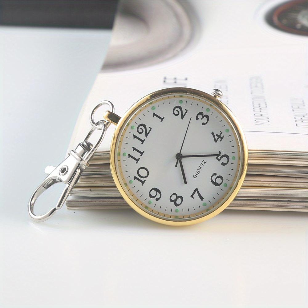 Mini Fashion Nurse Watch With Keychain Time Reminder Doctors Student Exam Quartz Watch Medical Vintage Watch Child Gift