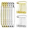 Korean Style Rhinestone Safety Pins Gold/Sliver Skirt Dresses Pins Pants Safety Pin  Decoration