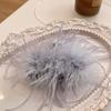 For Girls Fluffy Plush Women Hair Clips Korean Hair Accessories Feather Hair Claw Feather Hairpins