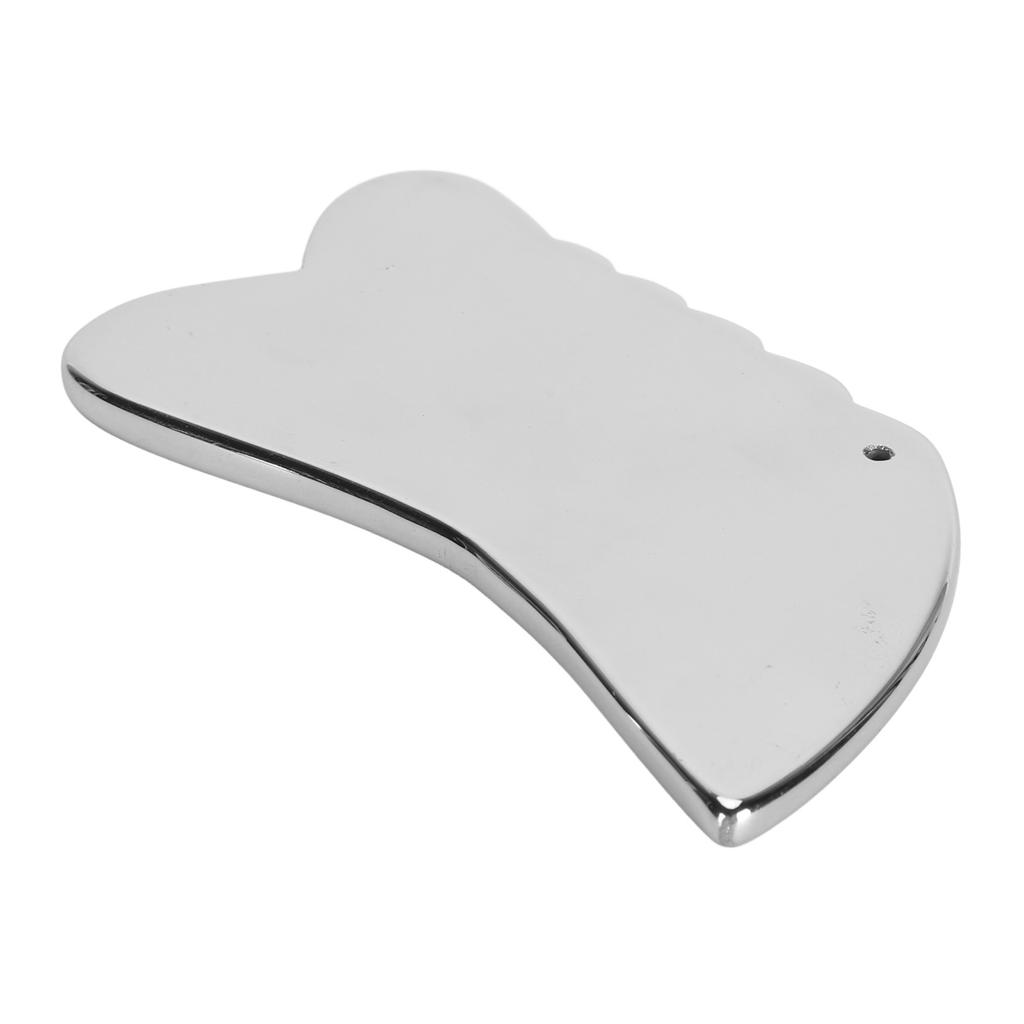 100x60x6mm Terahertz Scraping Board Energy Stone Meridian Back Scraping Plate Massage Tool for Home