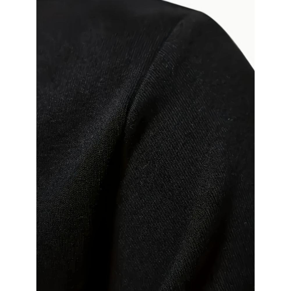 Unisex Fashion Trendy Double Hat Zipper Hoodie Cool and Velvet Street Wear Unique Print