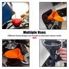 3pcs Funnels Automotive Coolant Funnel Kit Oversized Large Workshop Accessories Car Plastic Tools Oil Fuel Engine Change Filling