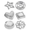 1 Set Cake Printing Pastry Mold Biscuit Dessert Maker Waffle Model Set Baking Accessories DIY Decorating Cake Tool