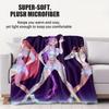KPop D-Demon H-Hunters Stage Flannel Blanket Hot Anime Soft Warm Throw for Sofa Bed Cover Camping Travel Multifunctional Blanket