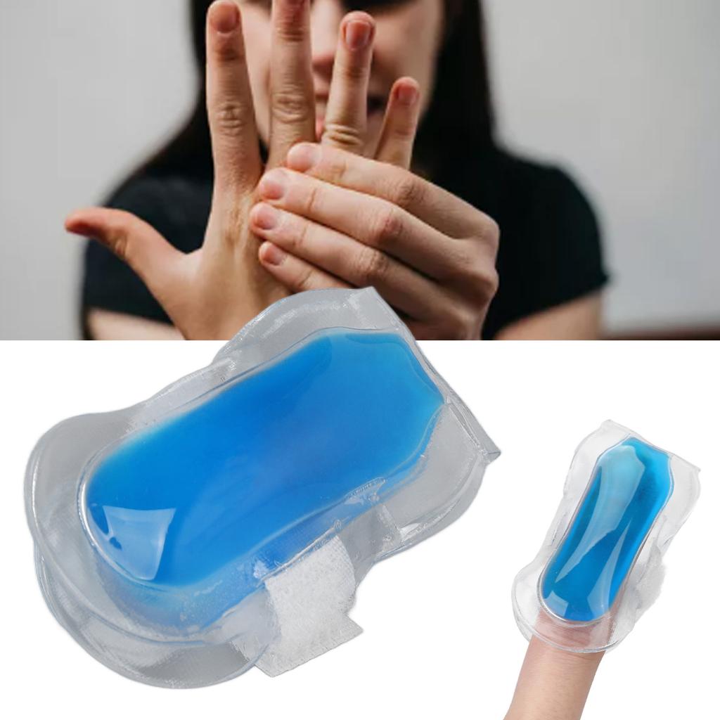 6cm Ice Pack Small Cold Compress Fingers Toes Injury Soothing Swelling Gel Ice Pack for Children