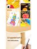 Translucent Soft Tip Acrylic Marker for Layering, DIY Art, Children's Graffiti, and Elementary School Drawing.