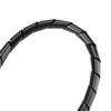 PE Spiral Wire Binding Black Wire Management Sleeve Flexible Spiral Cable Wrap  Cord Management