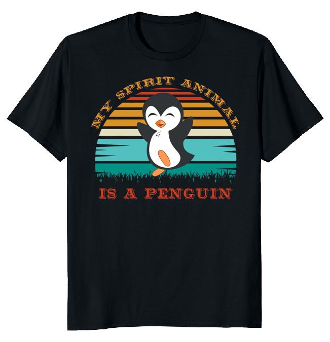 NEW LIMITED Penguin Lover Cute Animal Classic Novelty Tee XXXXL