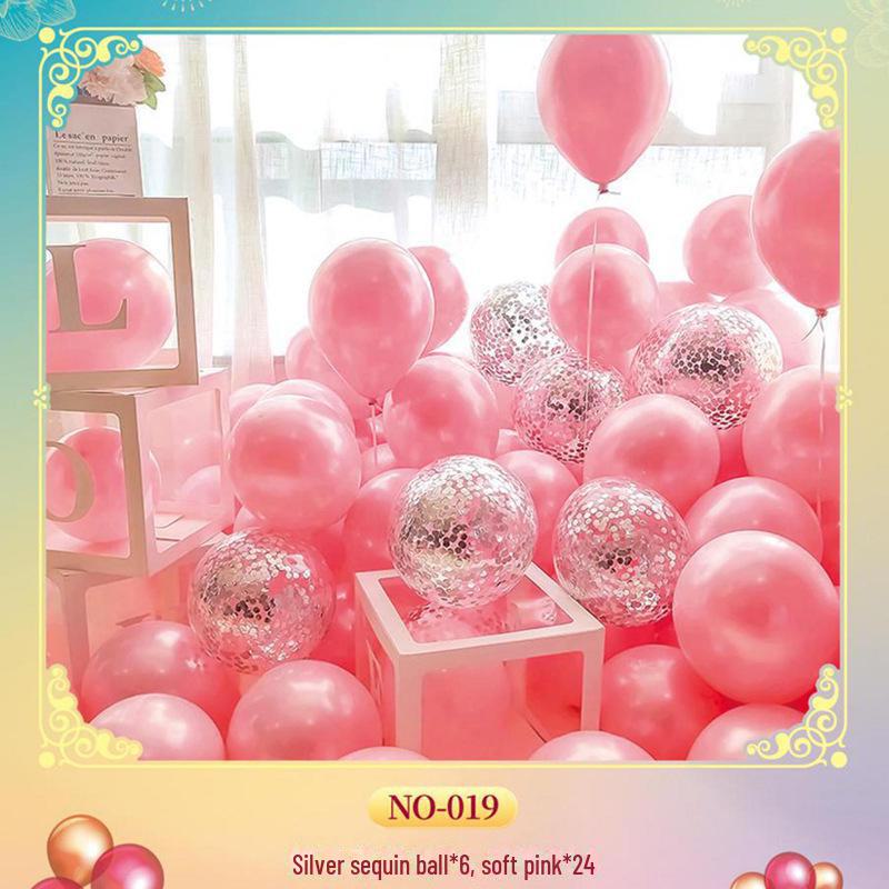 Celebrity Red Sequin Balloon Set - Perfect for Birthdays, Weddings & Parties