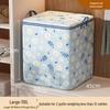 Large Capacity Non-Woven Fabric Quilt Storage Bag with Daisy Print