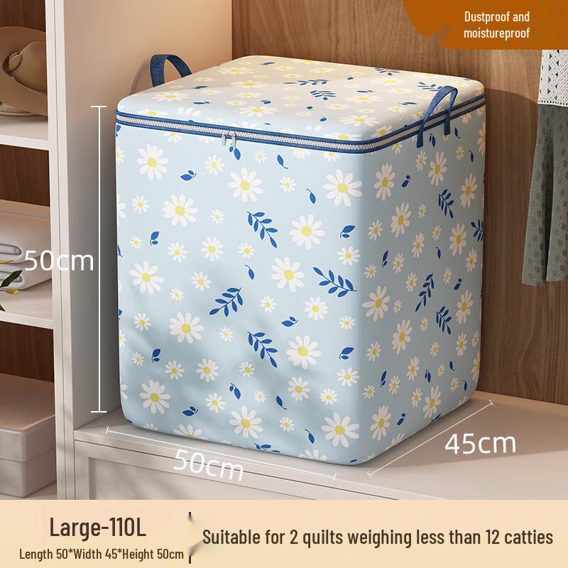 Miling Large Capacity Thickened Non-woven Quilt and Clothes Storage Bag
