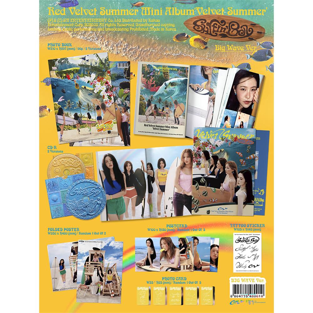 [Pre-order] Red Velvet - Velvet Summer (Big Wave Ver.)