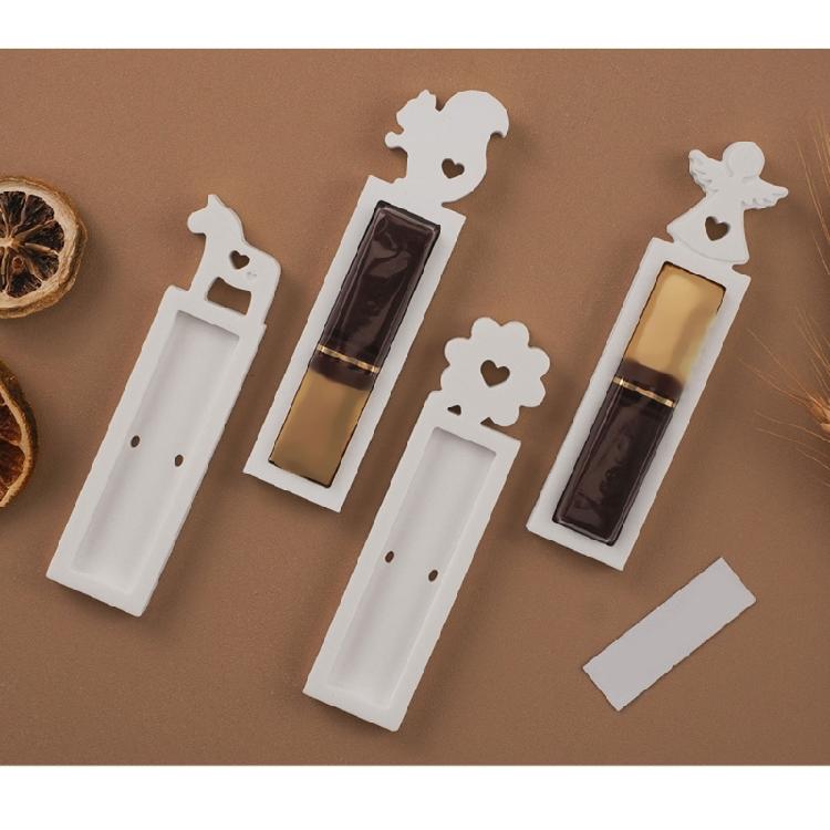 Vielseitige Silikon-Geschenkehalter-Form Für DIY-Geschenkherstellung Unterstützt Harz, Zement und Gips Einfach zu Bedienen und zu Reinigen