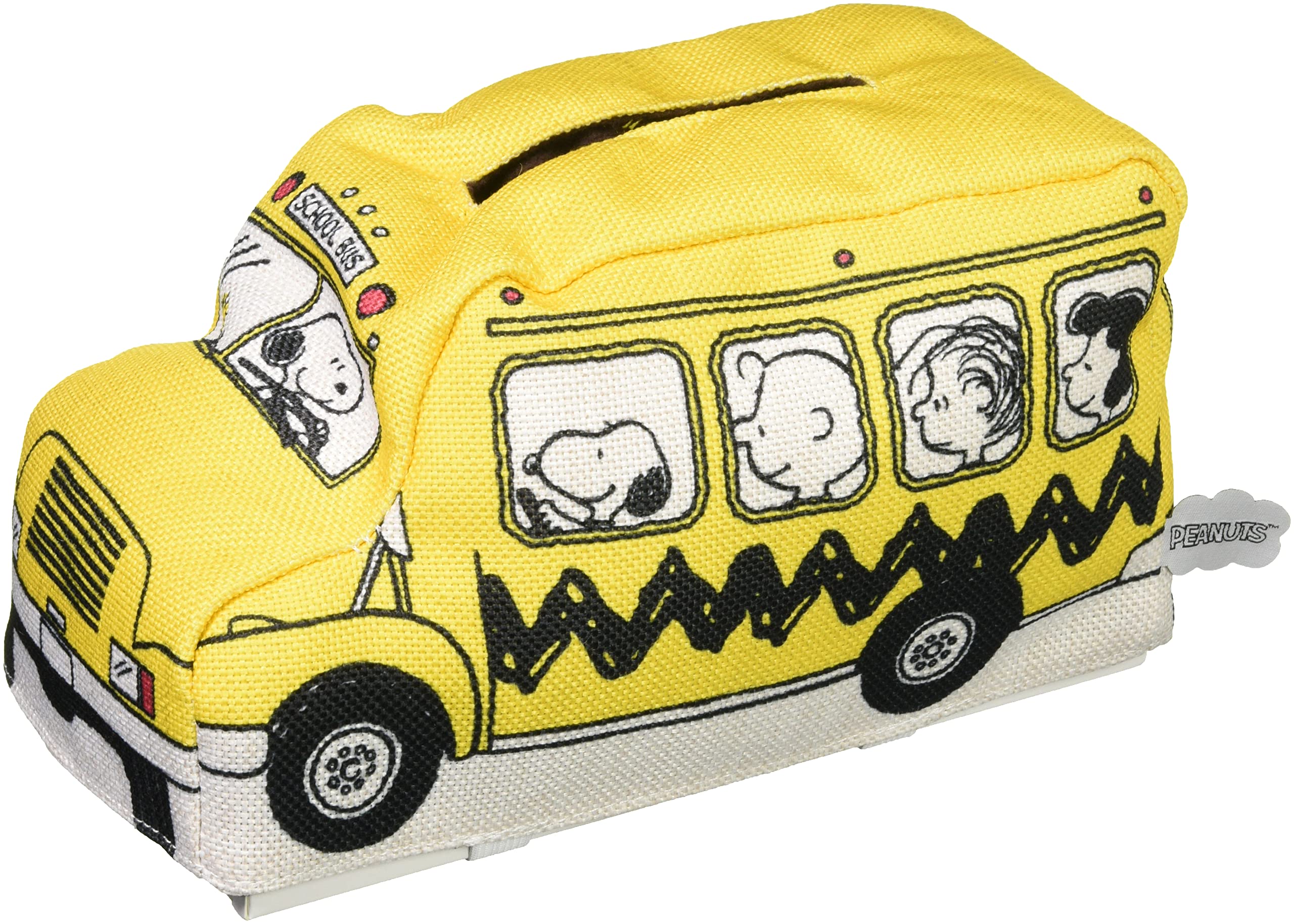 

Nakajima Corporation Snoopy School Bus Tissue Box Cover 168535-22