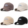 Ahhh Letter Embroidery Baseball Cap Cotton Hat Sun Protection Breathable Gift