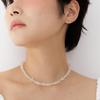 geegee white jelly clear necklace