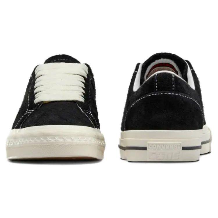 Converse Quartersnacks x One Star Pro Low Black Men Sneakers Egret Hyper-Blue A09555C