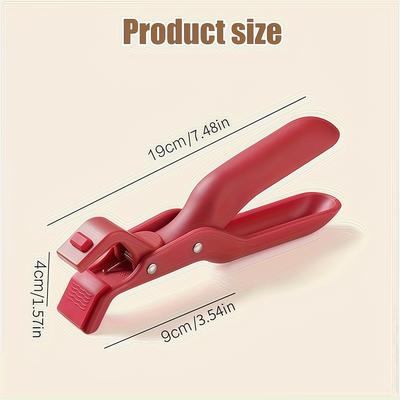 Grampos de fixação para placa de aquecimento, pinças de suporte, suporte de tigela, clipe de panela para mover placas de aquecimento, tigelas, frigideira de pizza, fritadeira de ar, forno de micro-ondas