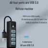 ORICO USB 3.0 4-Port Multi-Port Extension Adapter