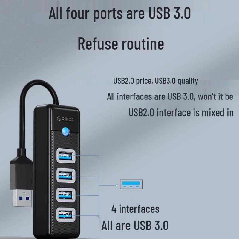 ORICO USB 3.0 4-Port Multi-Port Extension Adapter
