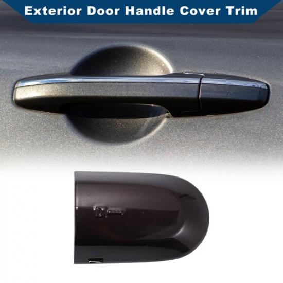 Exterior Door Handle Cover Trim for Jaguar XK 2007-2015, for Jaguar XF Brown Red