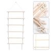 Macrame Claw Clip Organizer Hanging Hair Clip Headband Holder Wall Hair Accessories Organizer