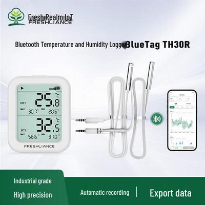 Registrador de Dados de Temperatura e Umidade Bluetooth BlueTag TH30R