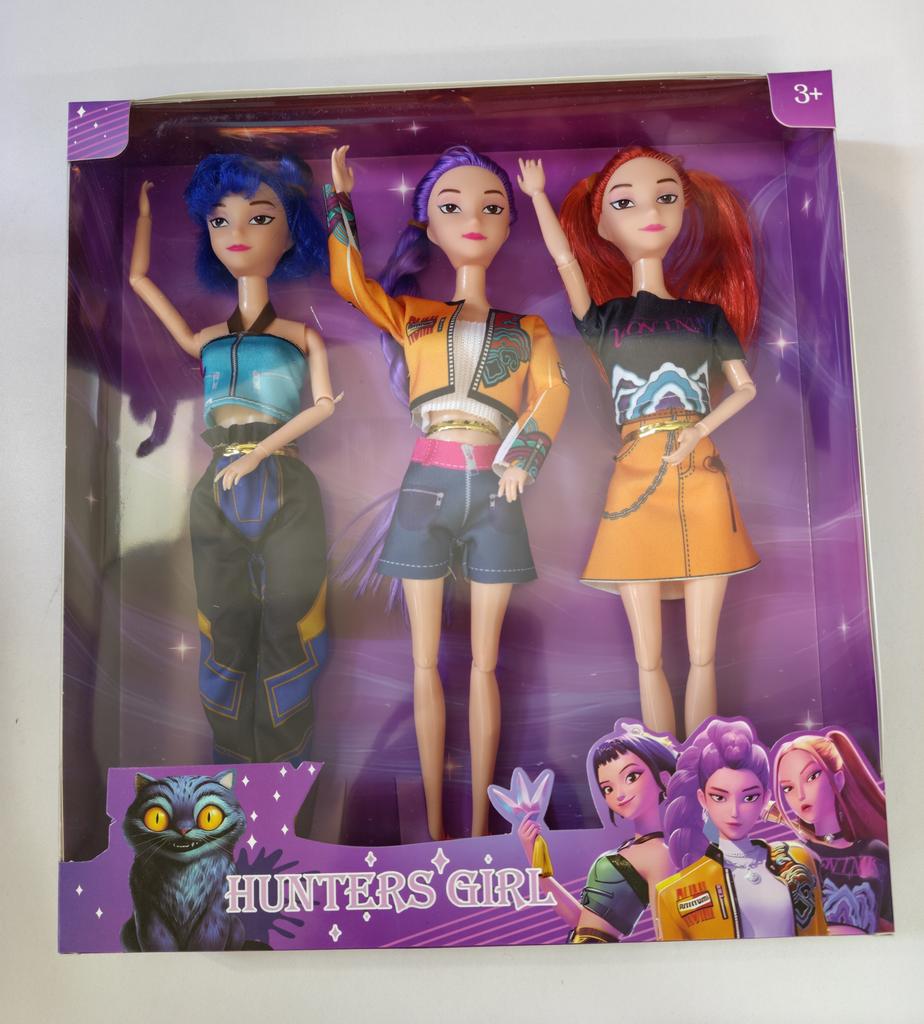 30cm K-Pop Lovci démonů Anime Kpop Dívčí skupina Kreslená Rumi Zoey Mira Akční figurky Vinylové figurky Modelové panenky Dívky Vánoční dárek