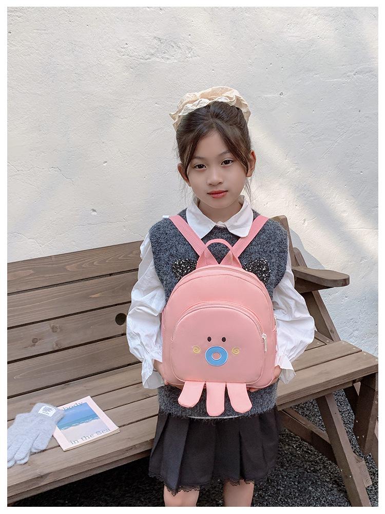 Cartoon Kinder Leichter Mini Rucksack - Niedliches Puppen Design für Jungen & Mädchen