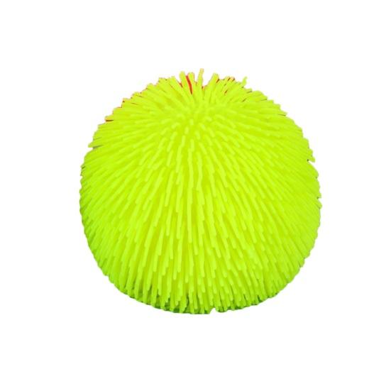 Stress Relief Squeeze Toy Soft TPR Anxiety Relief Gadget for Adults Kids Relaxing Sensory Toy LED Light-Up Gift for Travel Office Classroom C