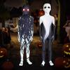 Tuta Intera da Cosplay Scheletro di Halloween con Stampa Digitale per Bambini Role Play