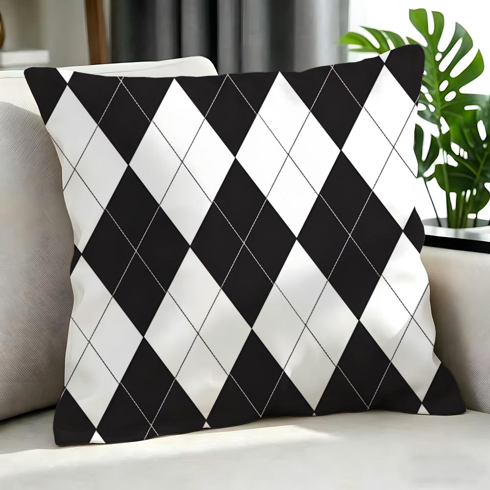 Art DDiamond Patterned Cushion Cover Cushion Cover Set Pcs X X X Pillowcase Decorative Sofa Home Decor