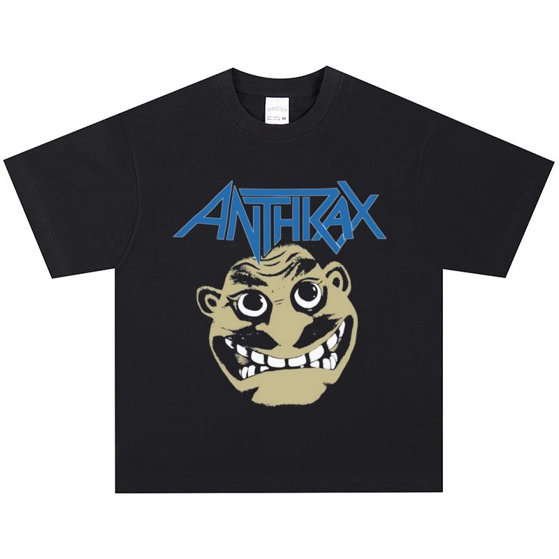 Anthrax T-Shirt, Soft Fabric Casual Daily Wear XXXXL