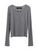 REHEAT Horsebit Detail Top_Grey