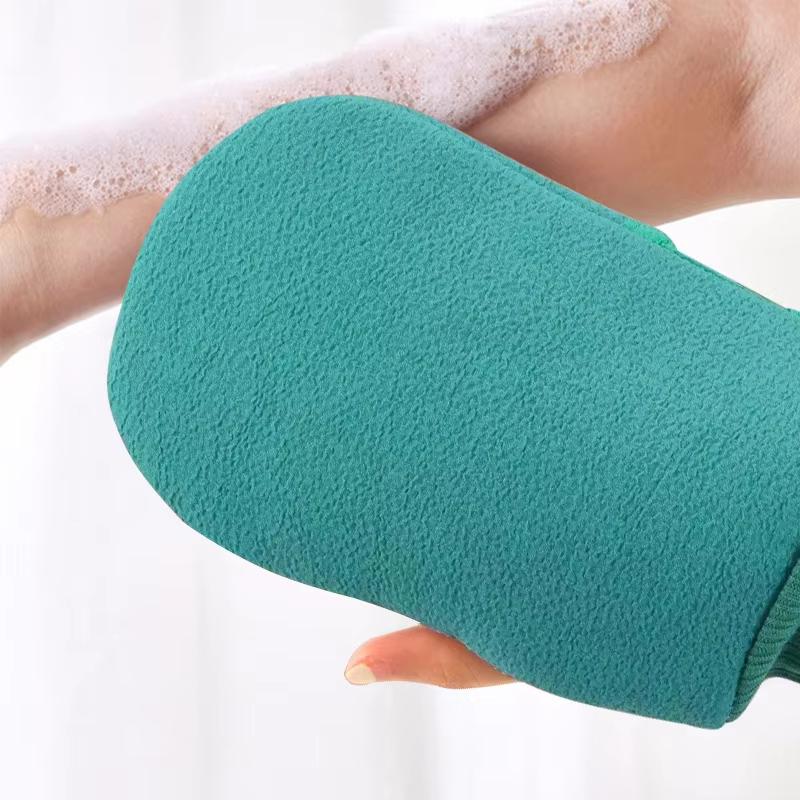 Bath Towel Exfoliating Gloves for Dead Skin Bathroom Peeling Gloves for Shower Spa Massage Body Scrub