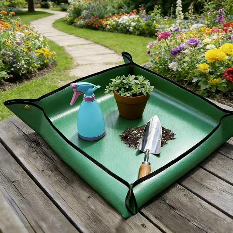 Waterproof PE Gardening Mat for Balcony Planting & Repotting