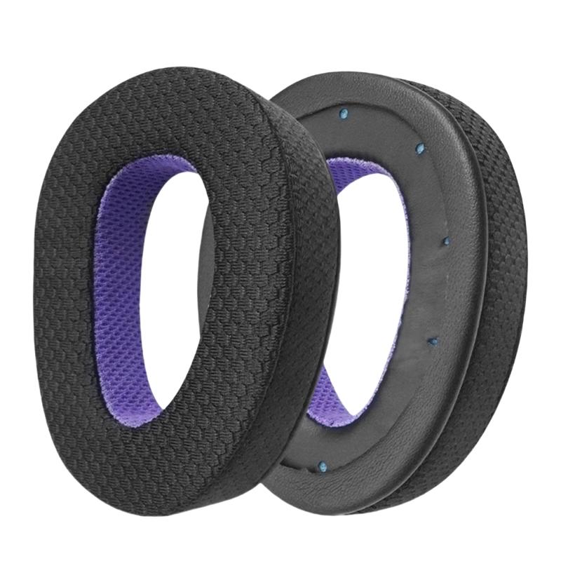 

Pair Memory Foam Ear Pad Soft Leatherette Ear Covers Ear Cushions Set Easy to Install Ear Cushions for Headphone GSP300