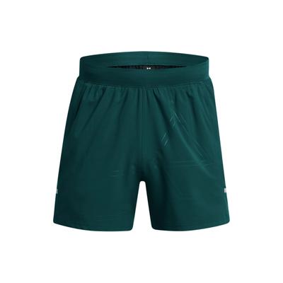 UA Zone Pro Solid Color Lace Loose Mid Waist Sports Shorts Men Shorts Aqua 1384141-449