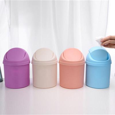 Kapaklı Mini Çöp Kovası Banyo Çöp Kovası Mini Atık Kutusu Çöp Kovası Masaüstü Çöp Kovası Kapaklı Ev Ofis Saklama Kutusu
