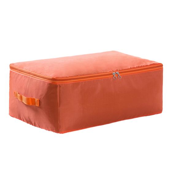 Quilt-Aufbewahrungstasche mit 2-Wege-Reißverschluss, Decken, Kleidung, Organizer, platzsparende Umzugstasche für Zuhause