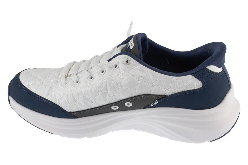 Skechers Slip-Ins: Go Walk Now - Payton, Mens White Sneakers