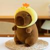 9 Inch Dress Up Capybara Plush Doll with Clothes and Accessories Cute Stuffed Capybara Dolls Plushies Capybara Figure child gift